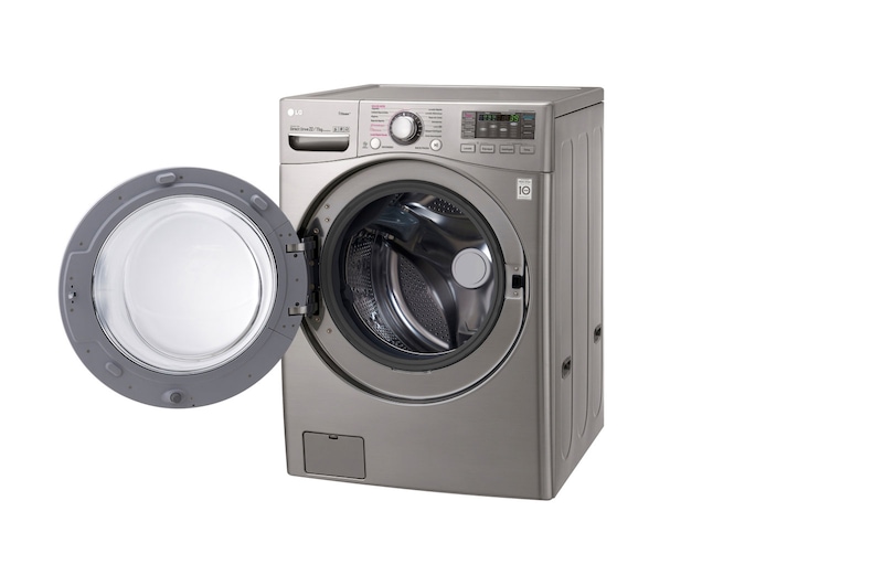 LG Lavadora – Secadora Carga Frontal con Motor Inverter Direct Drive y Capacidad Total de 22 kilos de lavado y 11 kilos de secado., WD22VVS6