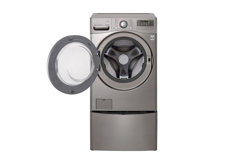 LG TWINWash™ Lavadora (22Kg) Secadora (11Kg) con Motor Inverter Direct Drive y Mini Lavadora (3,5Kg) con Motor Slim Inverter Direct Drive., WD22VVS6TW