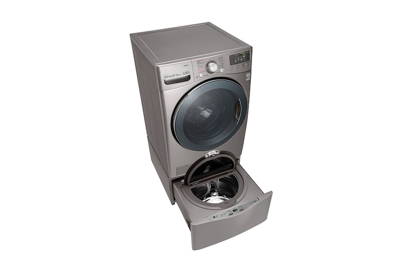 LG TWINWash™ Lavadora (22Kg) Secadora (11Kg) con Motor Inverter Direct Drive y Mini Lavadora (3,5Kg) con Motor Slim Inverter Direct Drive., WD22VVS6TW