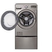 LG TWINWash™ Lavadora (22Kg) Secadora (11Kg) con Motor Inverter Direct Drive y Mini Lavadora (3,5Kg) con Motor Slim Inverter Direct Drive., WD22VVS6TW