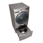 LG TWINWash™ Lavadora (22Kg) Secadora (11Kg) con Motor Inverter Direct Drive y Mini Lavadora (3,5Kg) con Motor Slim Inverter Direct Drive., WD22VVS6TW