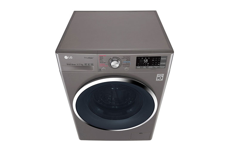 LG Lavadora – Secadora Carga Frontal con Motor Inverter Direct Drive y capacidad total 9 kilos de lavado y 5 kilos de secado, WD9DBS6