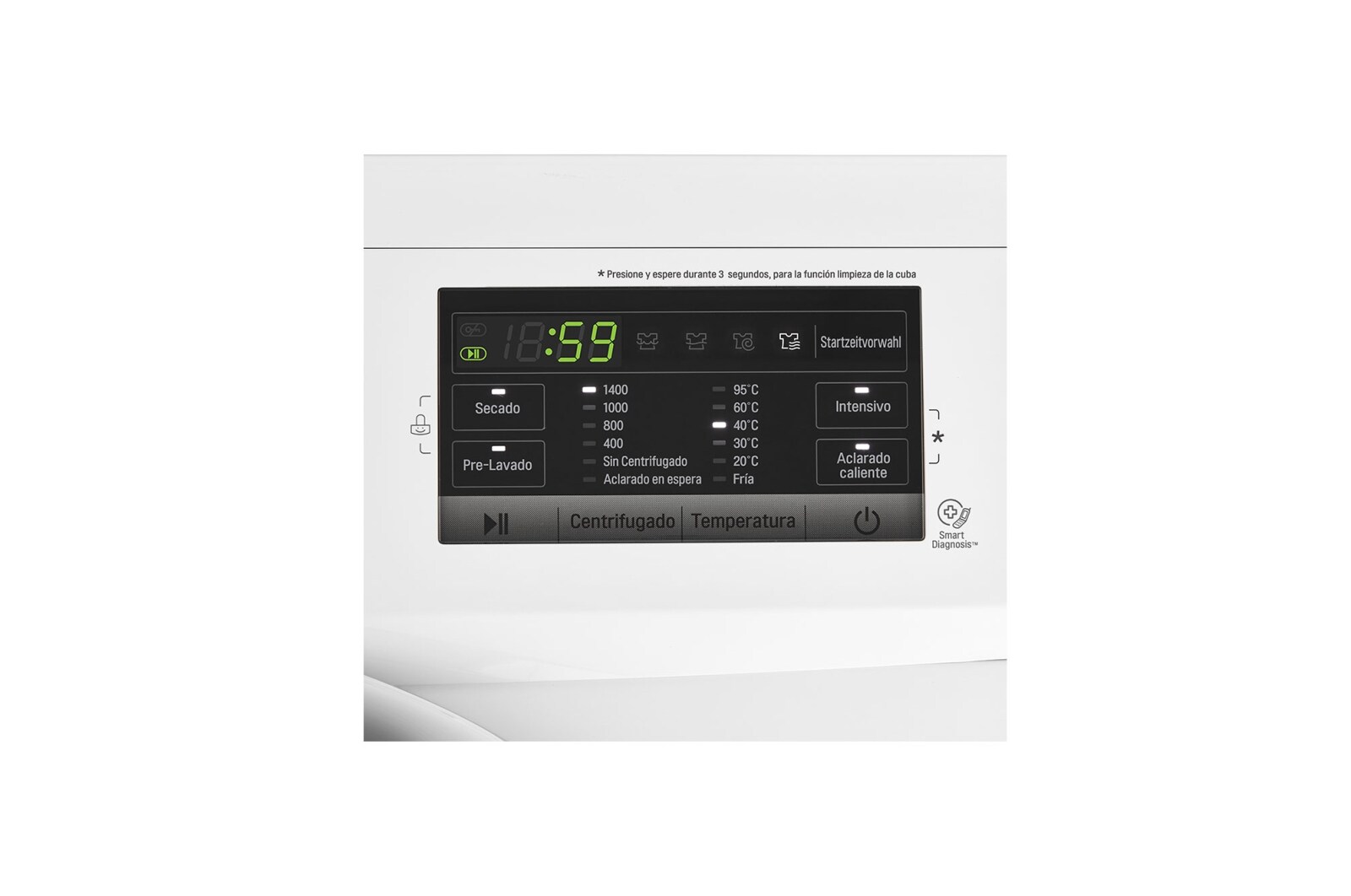 LG Lavadora-Secadora Carga Frontal con motor Inverter Direct Drive y capacidad total de 9 kilos de Lavado y 5 kilos de Secado , WD9WE6