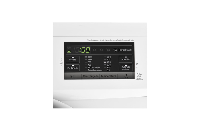 LG Lavadora-Secadora Carga Frontal con motor Inverter Direct Drive y capacidad total de 9 kilos de Lavado y 5 kilos de Secado , WD9WE6
