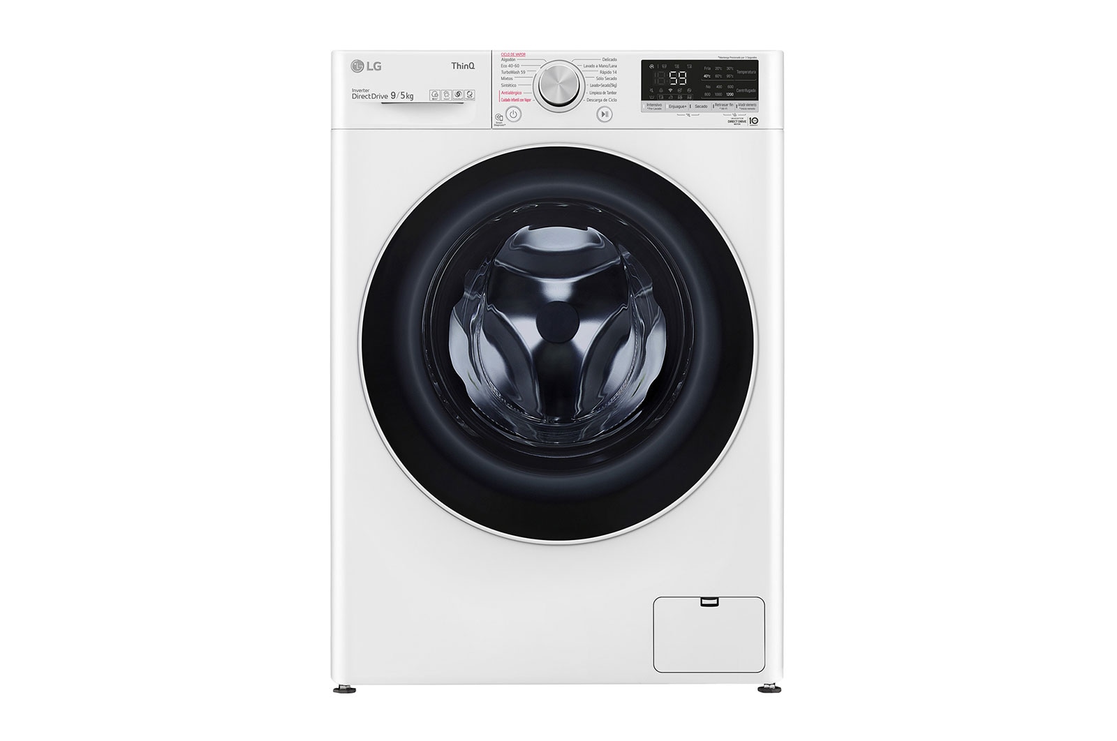 Lavadora Secadora de 9Kg/5Kg con AIDD™ WD9WVC4S6 Frontal Image