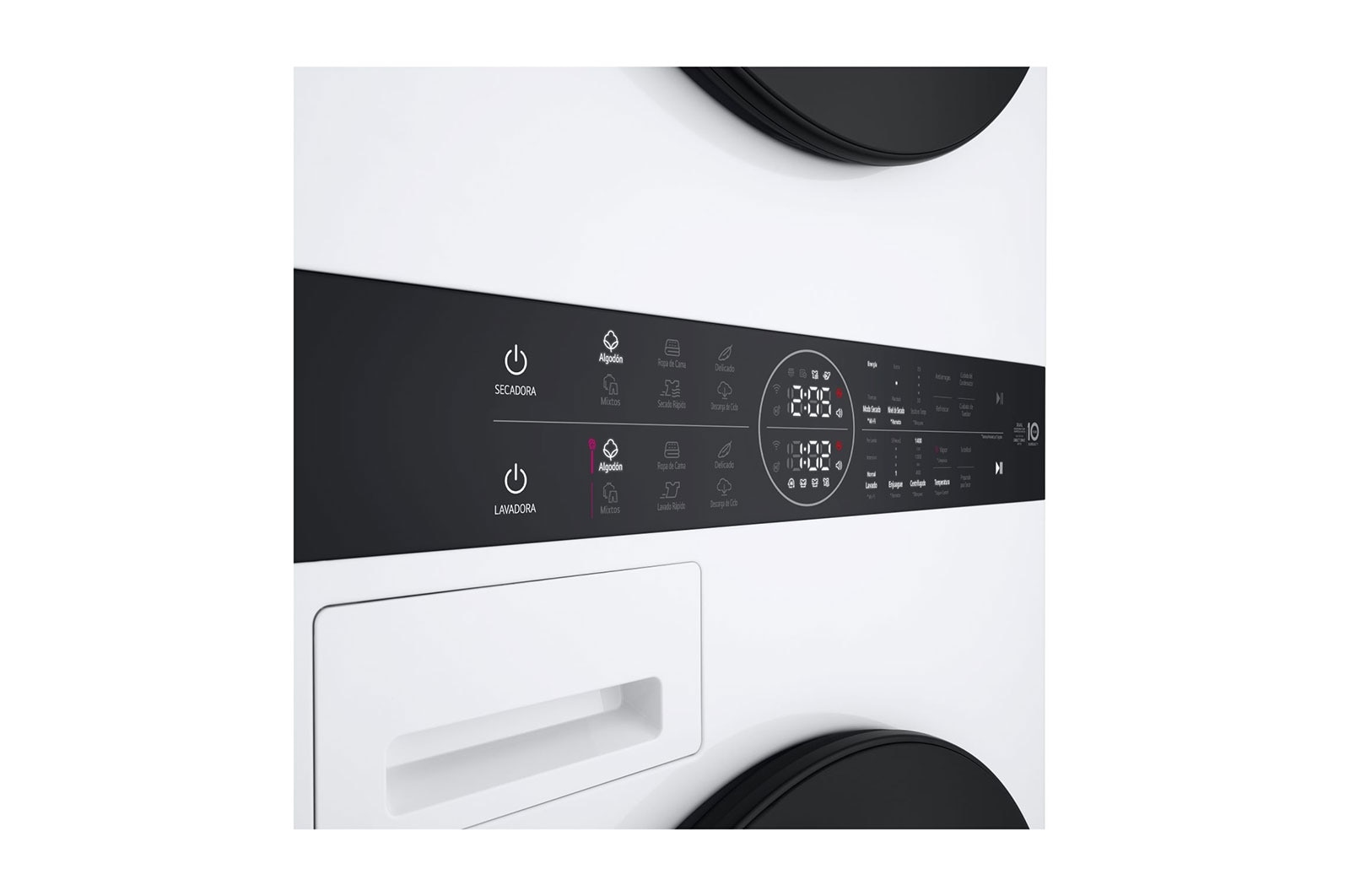 LG WashTower™ Lavadora Secadora de 14 Kg /10 Kg con AIDD™  AI Sensor Dry™, WK14WS6
