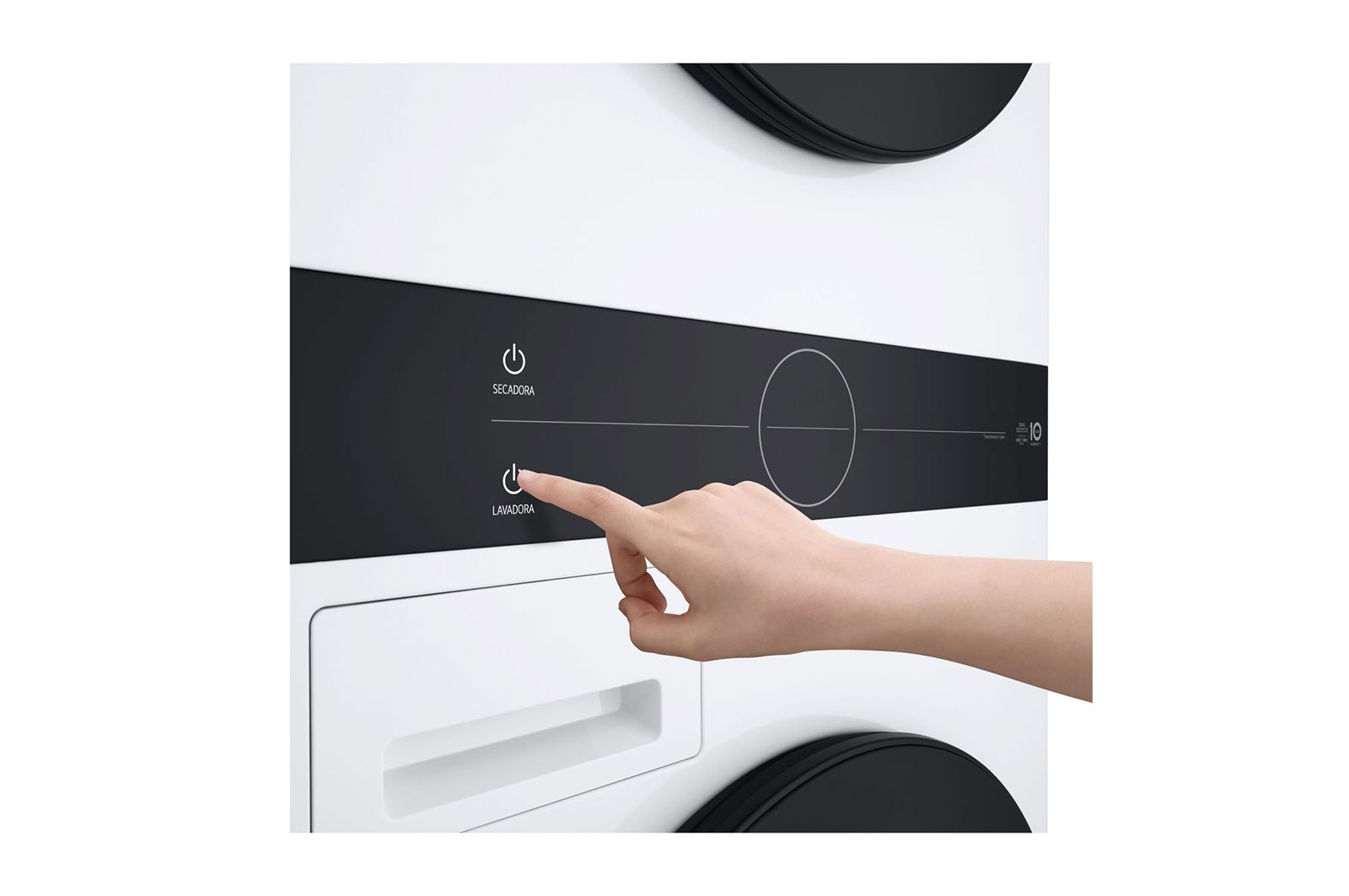 LG WashTower™ Lavadora Secadora de 14 Kg /10 Kg con AIDD™  AI Sensor Dry™, WK14WS6