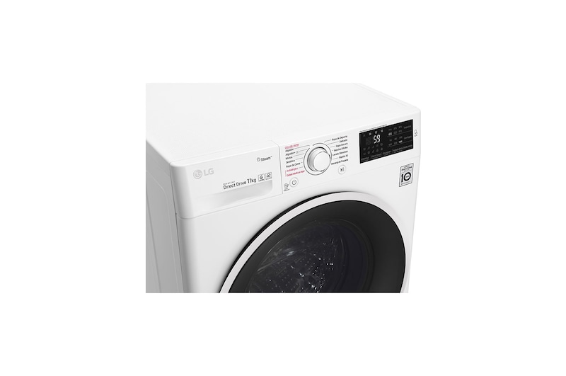 LG Lavadora Carga Frontal con Motor Inverter Direct Drive y Capacidad Total de 11 kilos de lavado., WM11WBS6