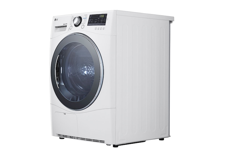 LG Lavadora + Secadora, incluye soporte de anclaje para ubicarlas de manera apilada, WM12WVC4DF9
