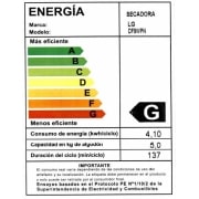 LG Lavadora + Secadora, incluye soporte de anclaje para ubicarlas de manera apilada, WM12WVC4DF9