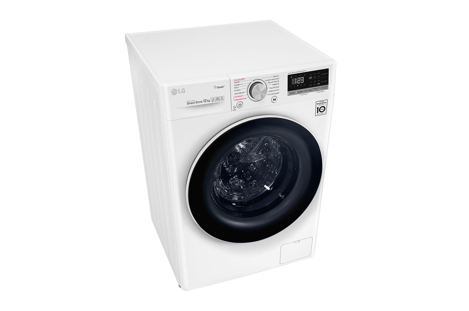 LG Lavadora 12Kg con ThinQ y AIDD™, WM12WVC4S6