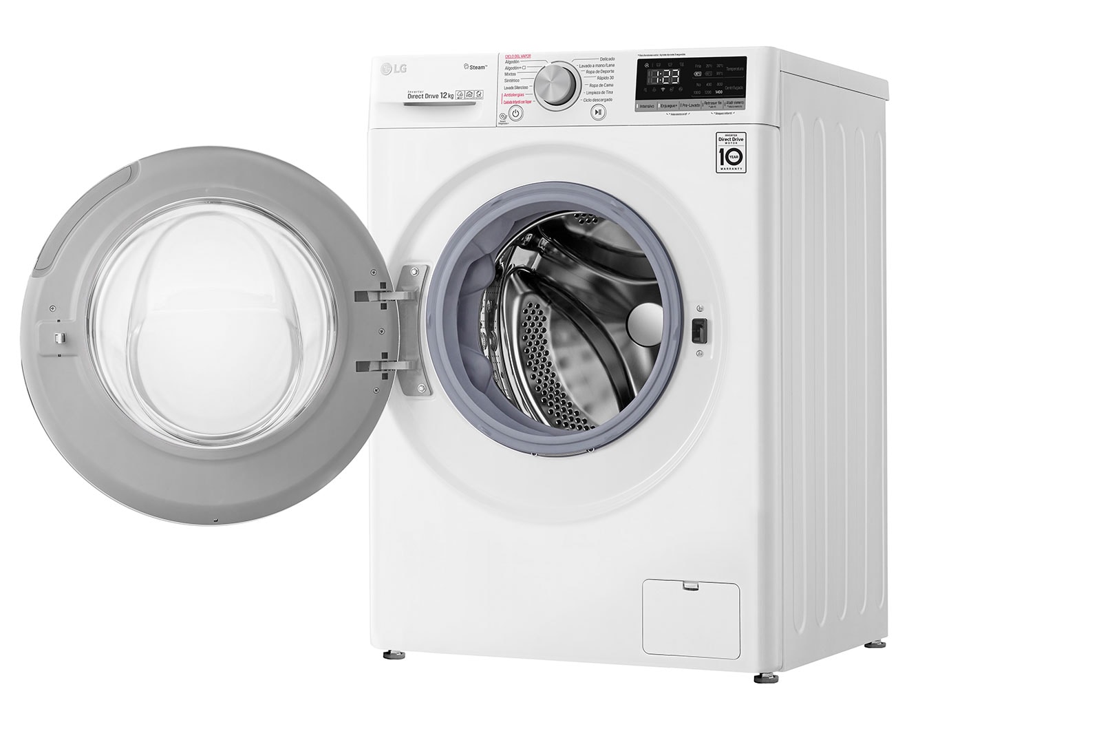 LG Lavadora 12Kg con ThinQ y AIDD™, WM12WVC4S6