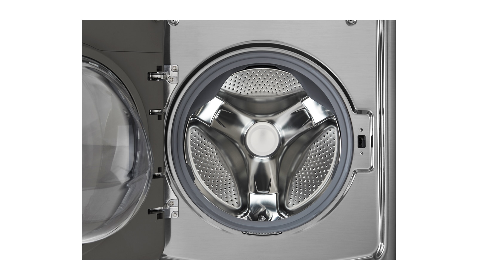 Vista frontal de Lavadora de 21 Kg con tecnología 6Motion DD WM5000HVA