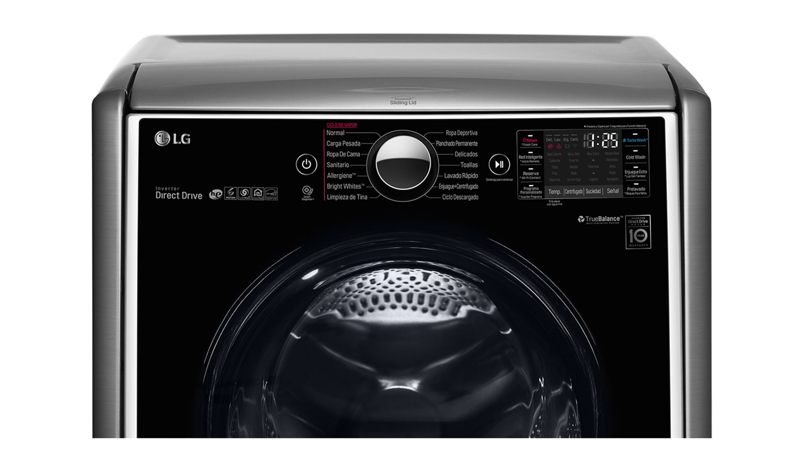 LG Lavadora de 21 Kg con tecnología 6Motion DD, WM5000HVA
