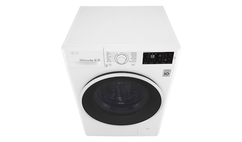 LG Lavadora Carga Frontal con Motor Inverter Direct Drive y Capacidad Total de 9 kilos de lavado., WM9WB6