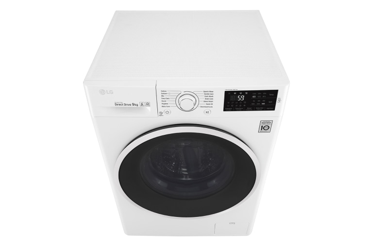 LG Lavadora Carga Frontal con Motor Inverter Direct Drive y Capacidad Total de 9 kilos de lavado., WM9WB6