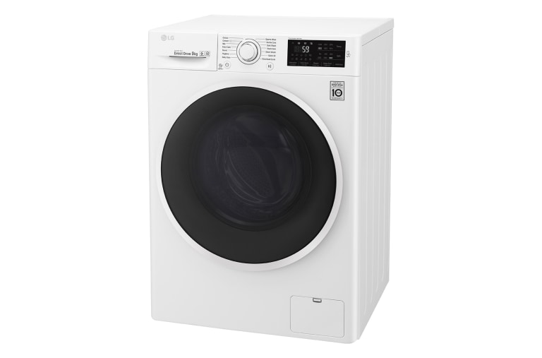 LG Lavadora Carga Frontal con Motor Inverter Direct Drive y Capacidad Total de 9 kilos de lavado., WM9WB6