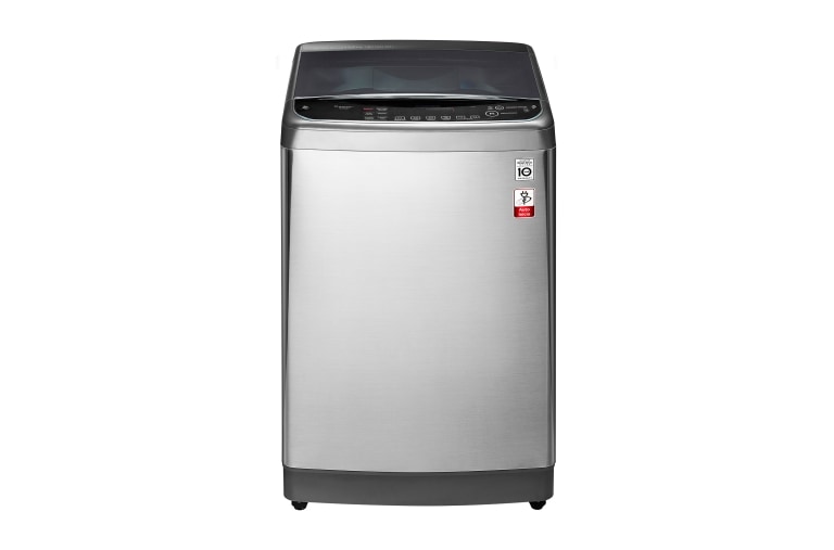 Vista frontal de Lavadora de Carga Superior con motor Inverter Direct Drive y capacidad total de 12,5 Kg WT13VSS6