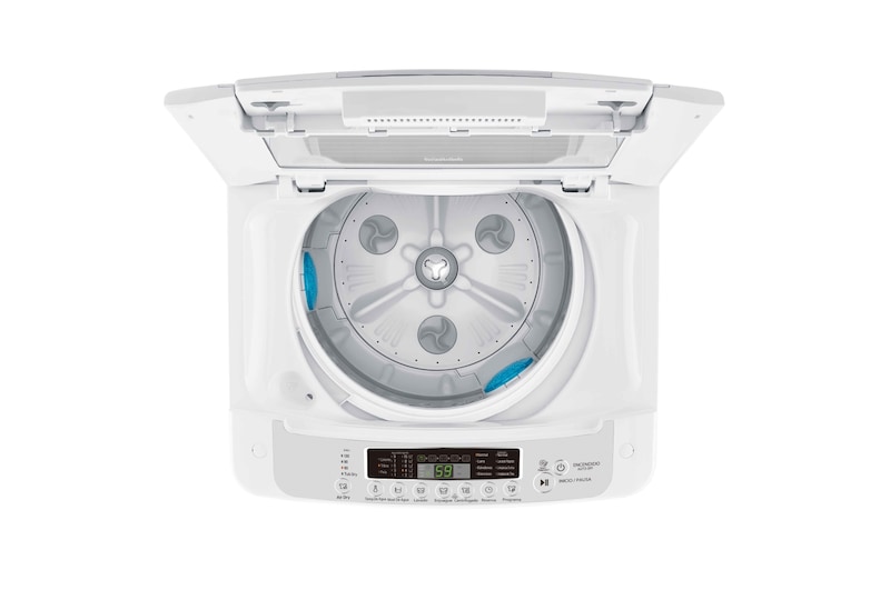LG Lavadora de Carga Superior con motor Smart Inverter y capacidad total de 13 kilos, WT13WPB