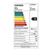 LG Lavadora de Carga Superior con motor Smart Inverter y capacidad total de 16 Kilos, WT16DSBP