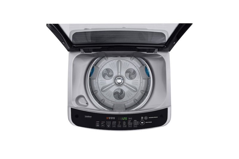LG Lavadora de Carga Superior con motor Smart Inverter y capacidad total de 16 Kilos, WT16DSBP