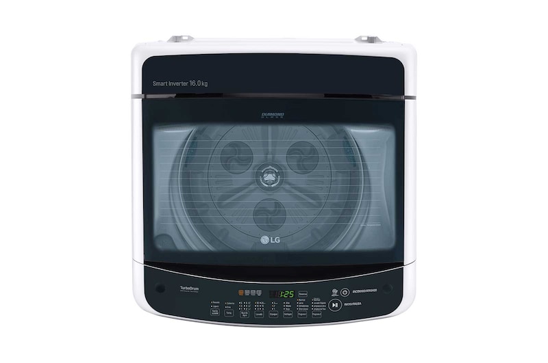 LG  Lavadora de Carga Superior con motor Smart Inverter y capacidad total de 16 kilos, WT16WSBP