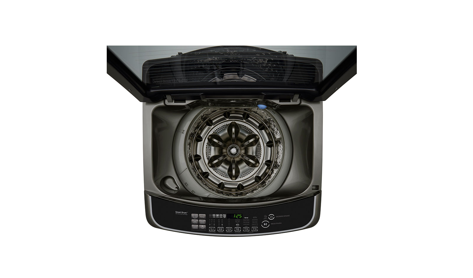 LG Lavadora de Carga Superior con Motor Inverter Direct Drive y Capacidad Total de 17 Kg, WT17BS6