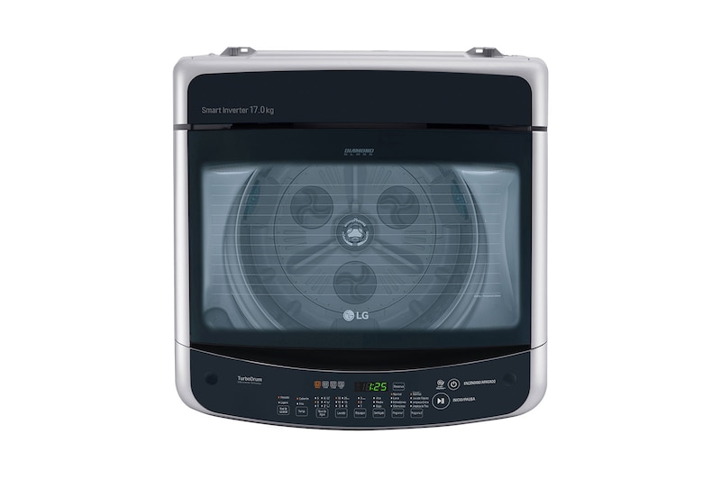 LG Lavadora de Carga Superior con motor Smart Inverter y capacidad total de 17 kilos, WT17DSBP