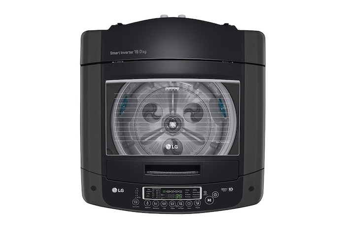 LG Lavadora Carga Superior 19Kg con Smart Motion, WT19MPB