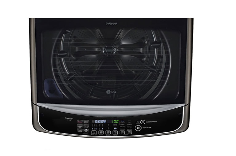 LG Lavadora de Carga Superior con Motor Inverter Direct Drive y Capacidad Total de 22 Kg, WT22BSS6