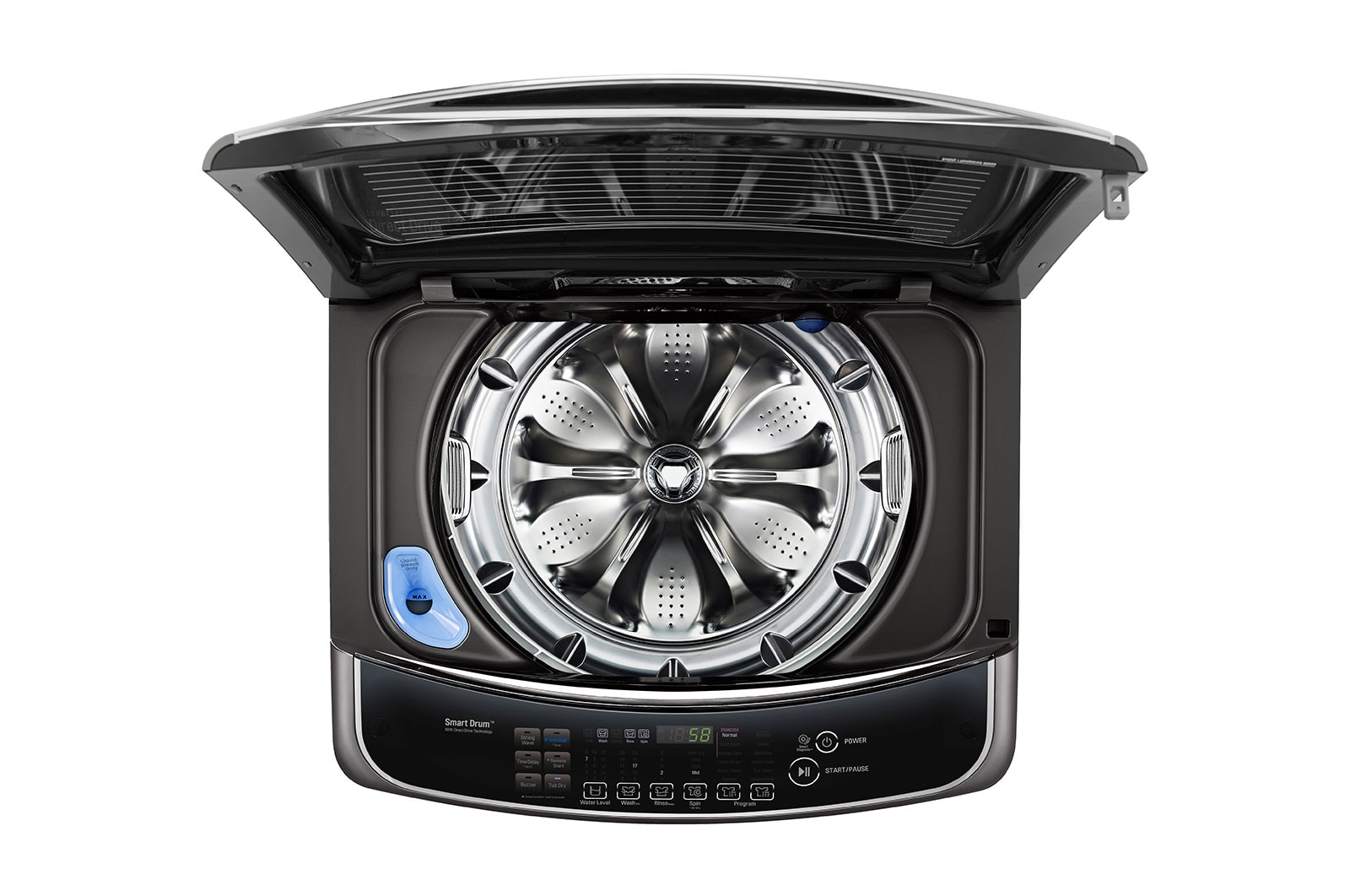 LG Lavadora  TurboWash3D™ con Tecnología Steam y capacidad total de 22 Kilos, WT22BSS6H