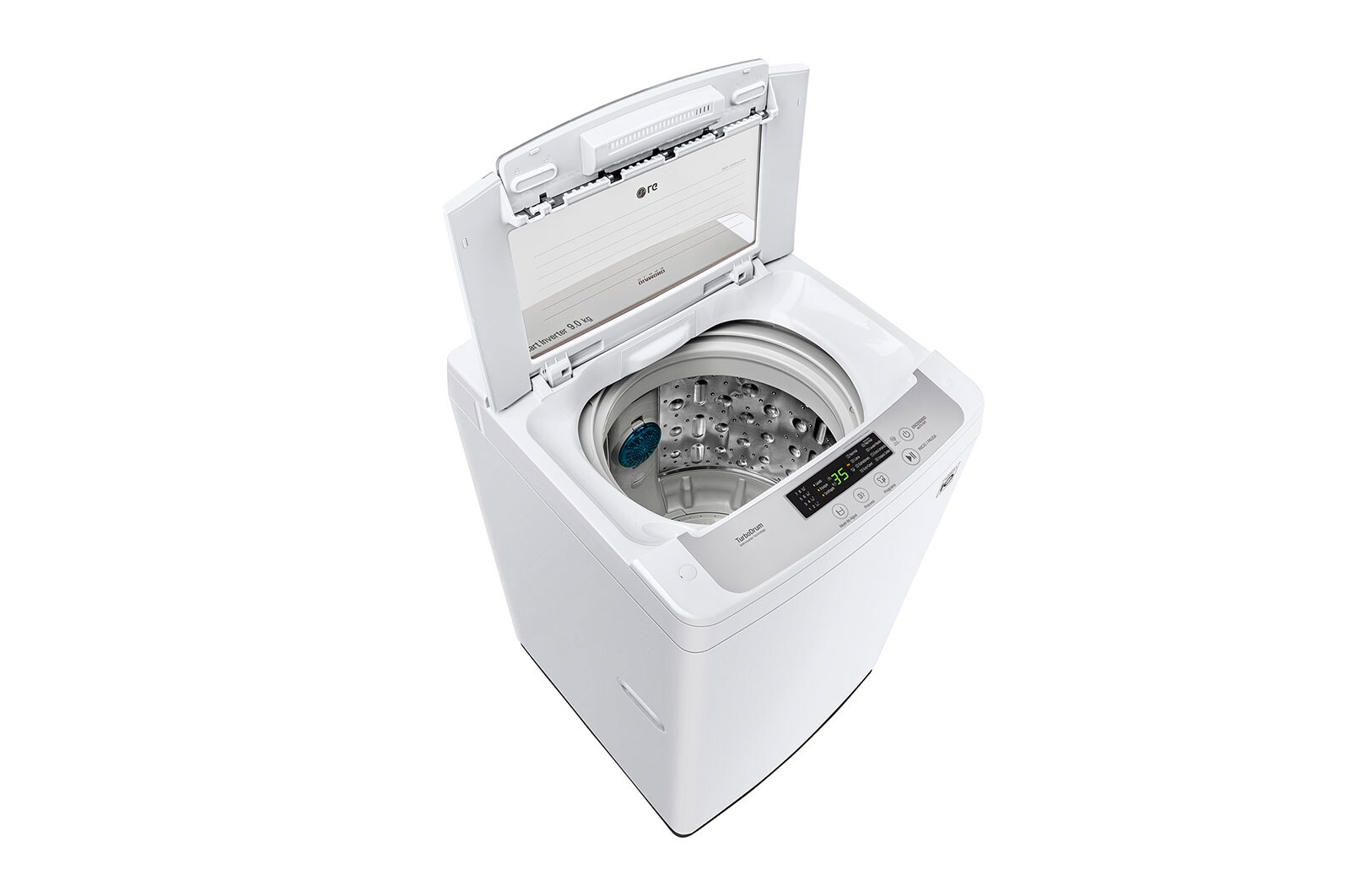 LG Lavadora de Carga Superior con motor Smart Inverter y capacidad total de 9 Kilos, WT9WPB2