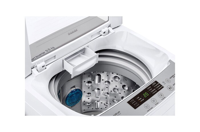 LG Lavadora Carga Superior 9Kg con Smart Motion, WT9WPB2V