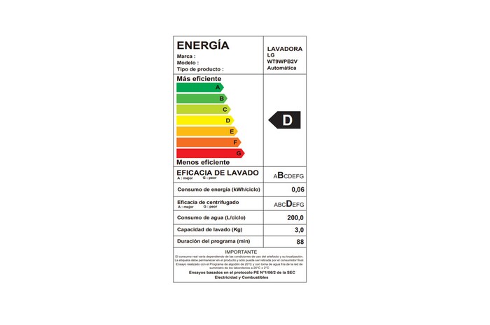 LG Lavadora Carga Superior 9Kg con Smart Motion, WT9WPB2V