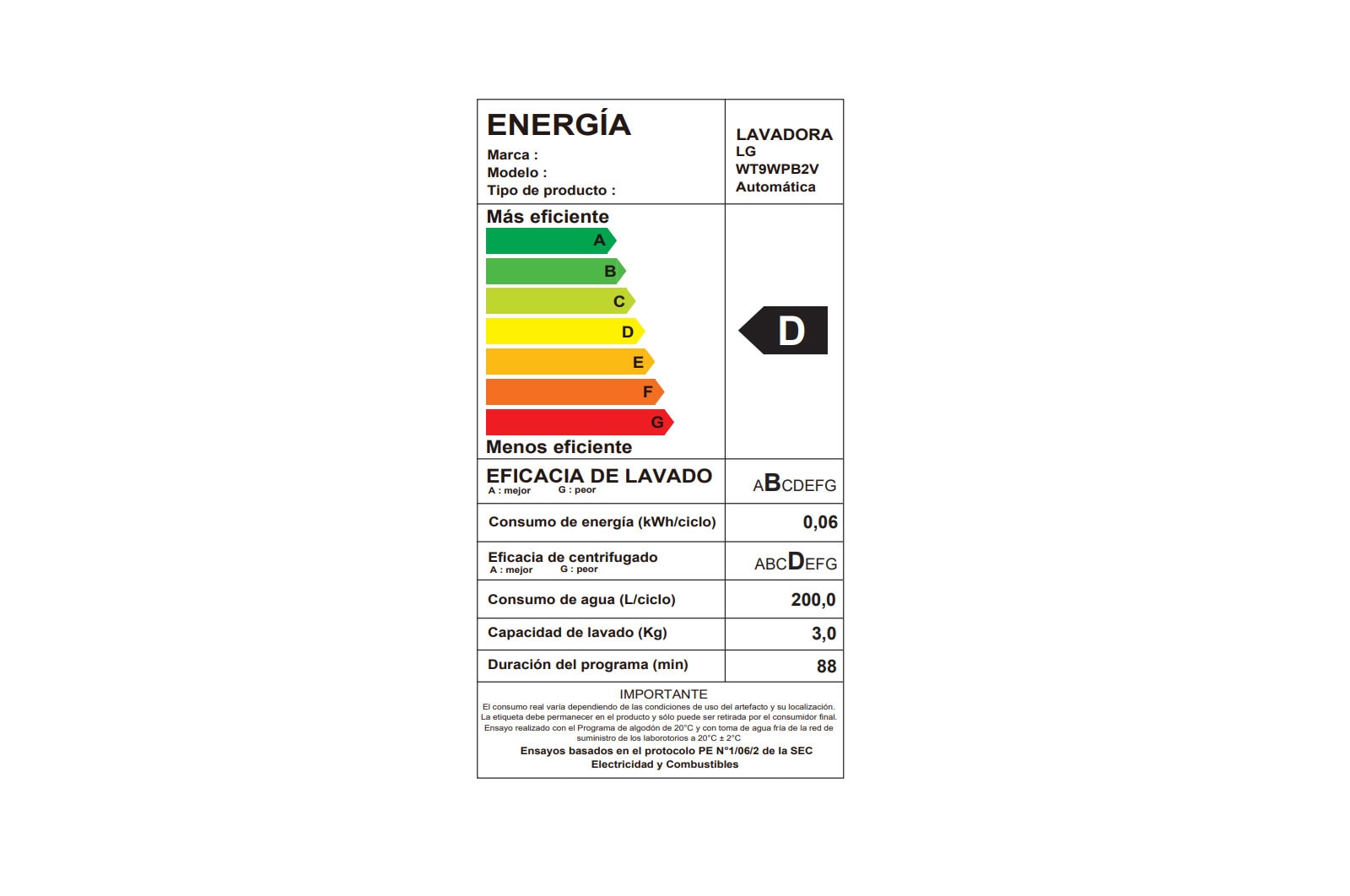 LG Lavadora Carga Superior 9Kg con Smart Motion, WT9WPB2V