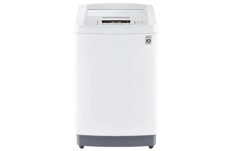 Vista frontal de Lavadora de Carga Superior con motor Smart Inverter y capacidad total de 9 kilos WT9WPB