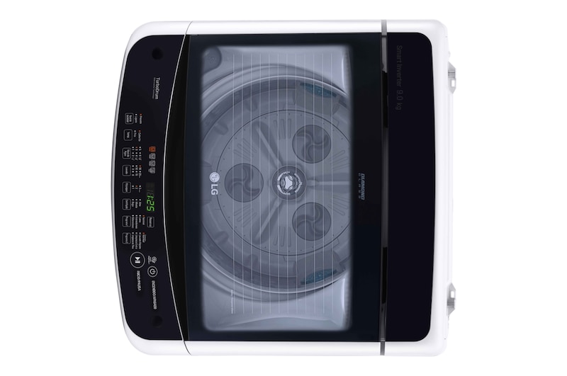 LG Lavadora de Carga Superior con motor Smart Inverter y capacidad total de 9 Kilos, WT9WSBP