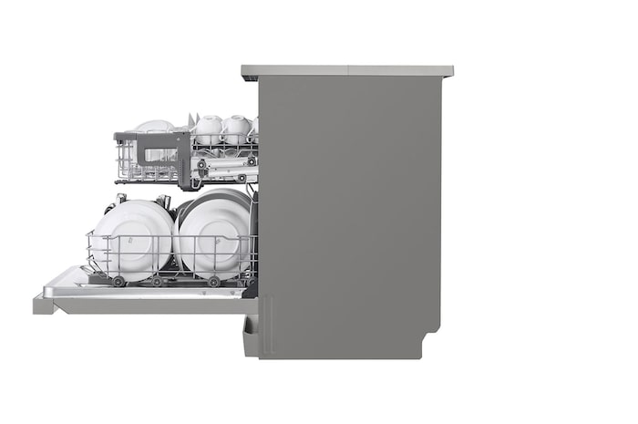 LG Lavavajillas 14 cubiertos con QuadWash™, DF222FP