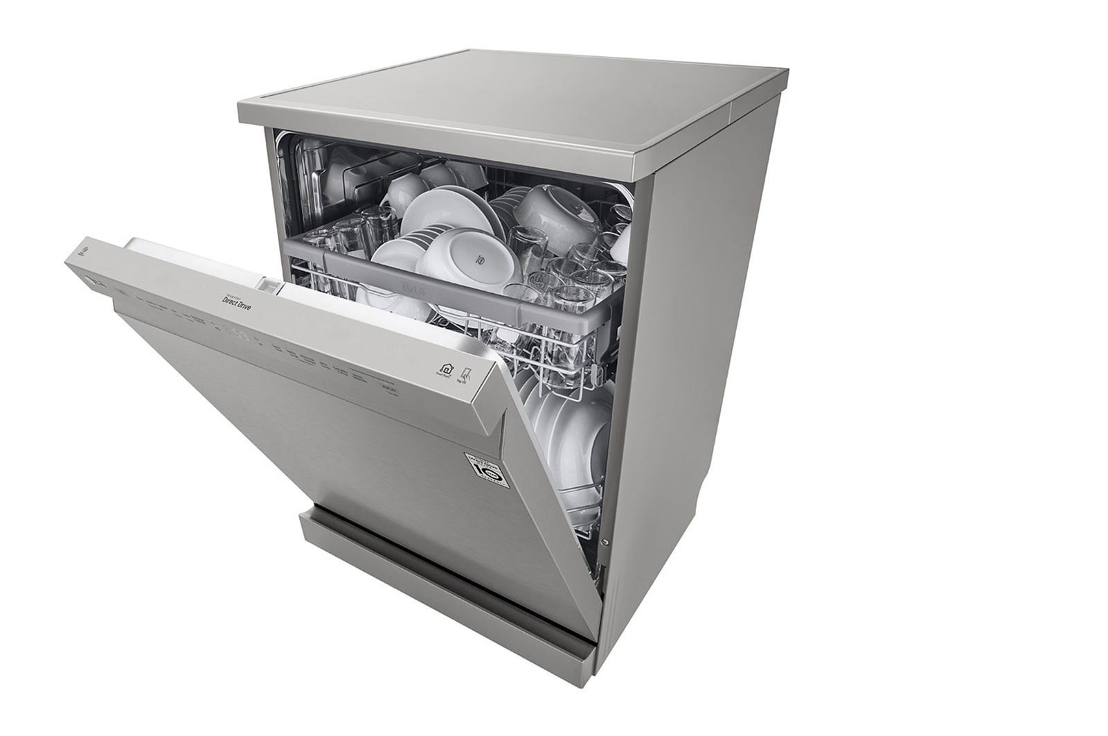 LG Lavavajillas 14 cubiertos con QuadWash™, DF222FP