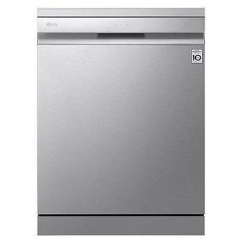 Lavavajillas 14 cubiertos con QuadWash™ y AOD DF425HSS Frontal Image