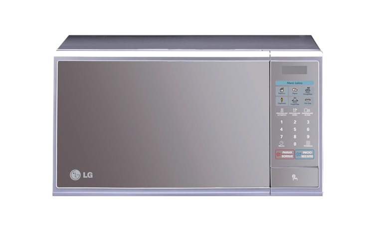 Vista frontal de Cocina con LG y simplifícate la vida sin perder el Sabor. MS2540SR