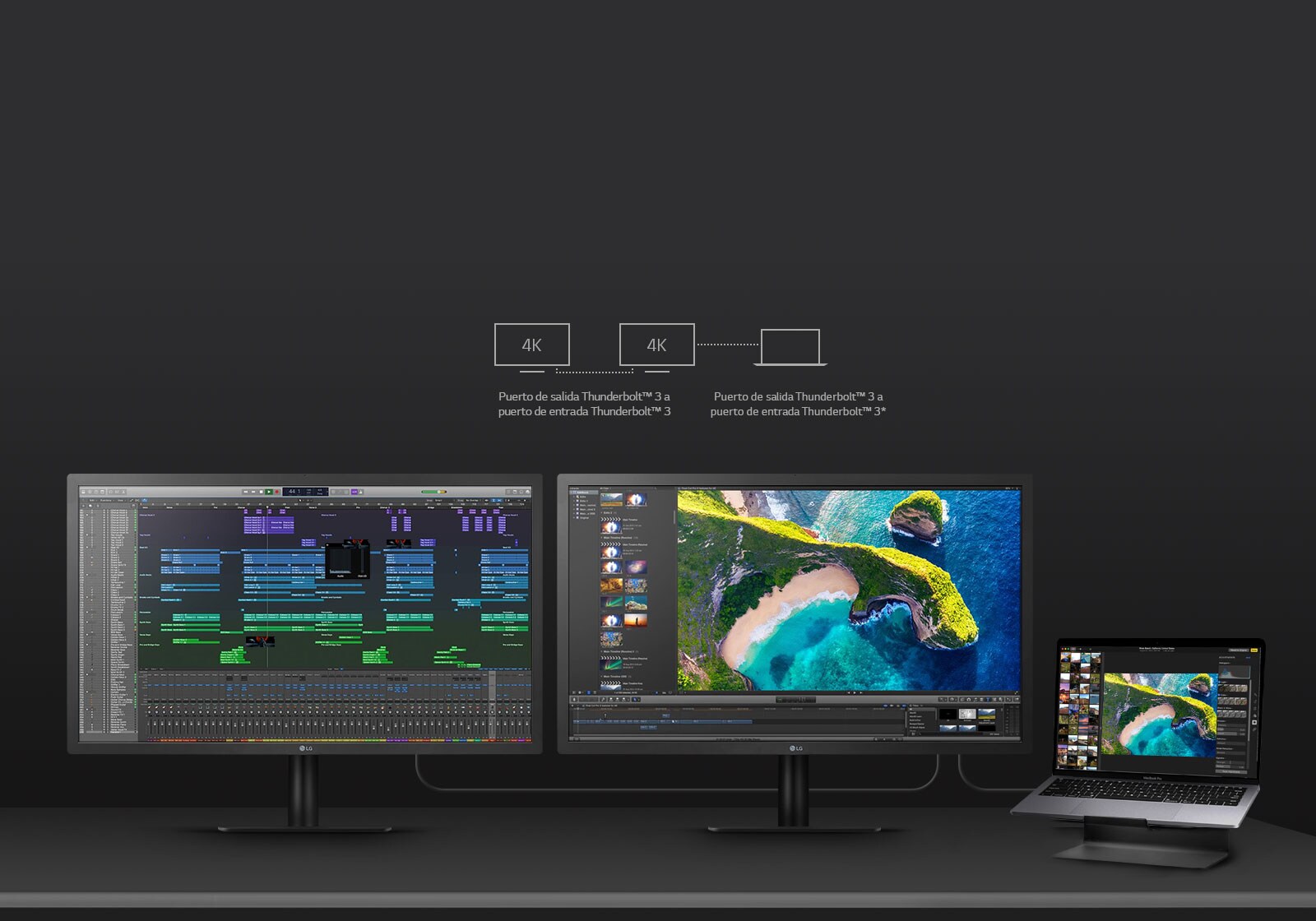 23.7'' UltraFine™ UHD 4K (3840x2160) Monitor - 24MD4KL-B | LG Chile