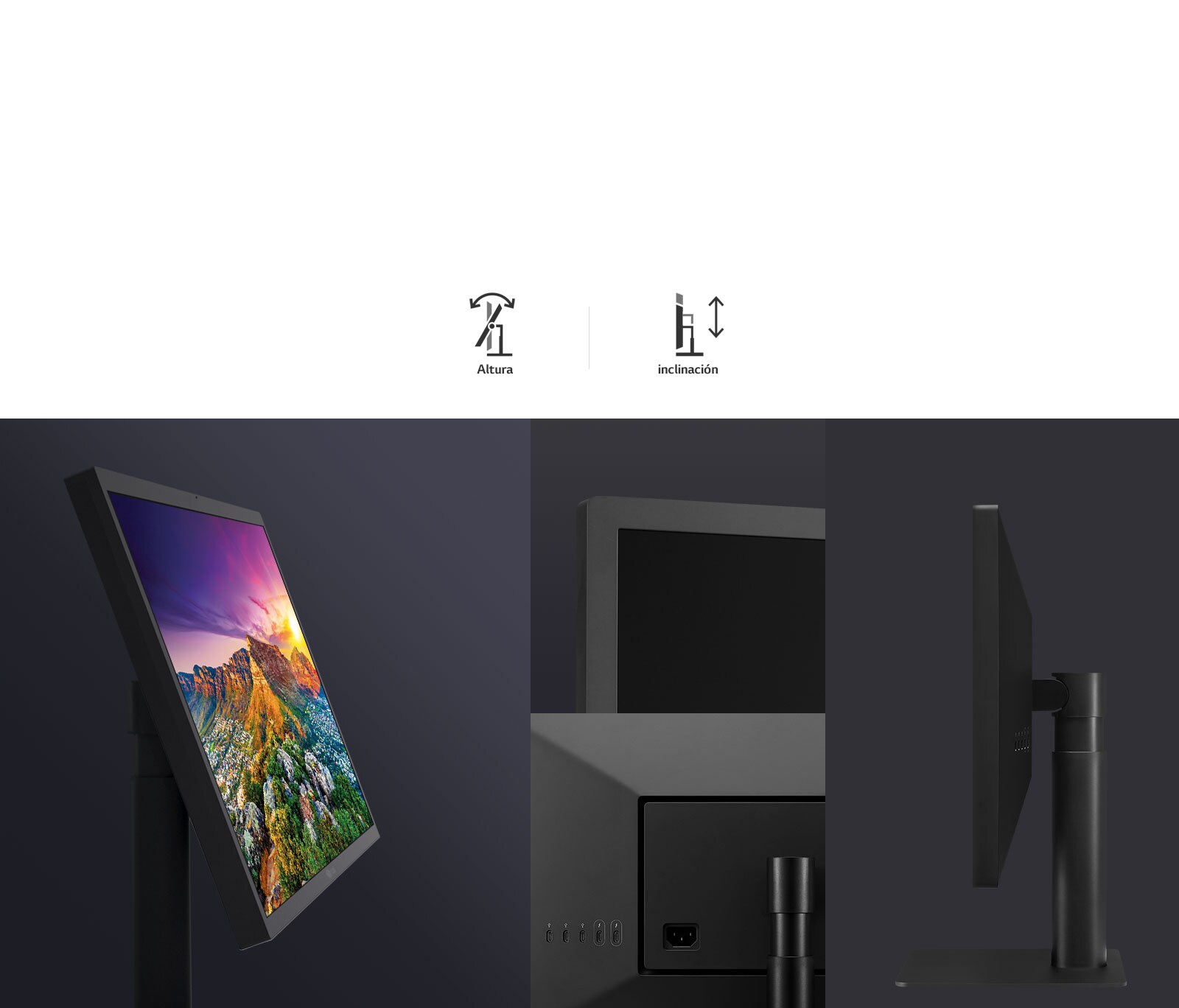 23.7'' UltraFine™ UHD 4K (3840x2160) Monitor - 24MD4KL-B | LG CL