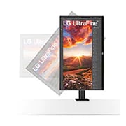 LG Monitor UHD 4K Ergo IPS de 27" con USB TIPO-C™, 27UN880-B