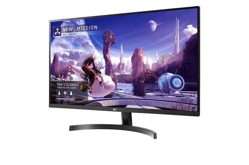 LG 31.5'' QHD(2560x1440) IPS Monitor con AMD FreeSync™ , 32QN600-B