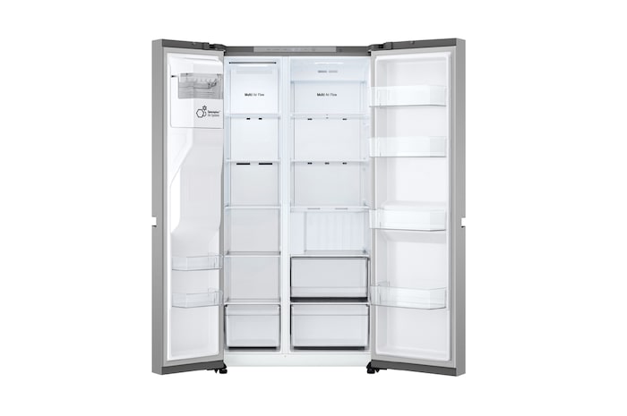 Door open view without food