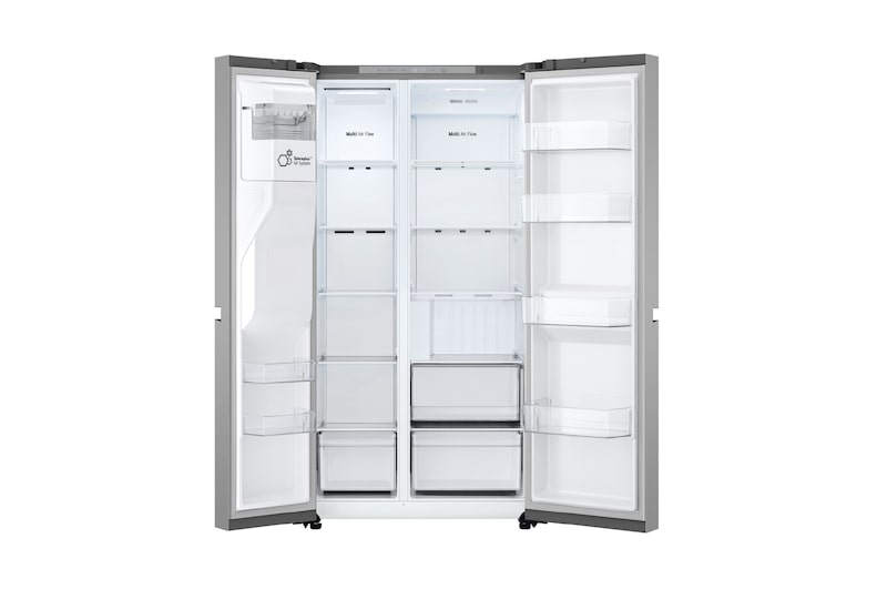 Door open view without food