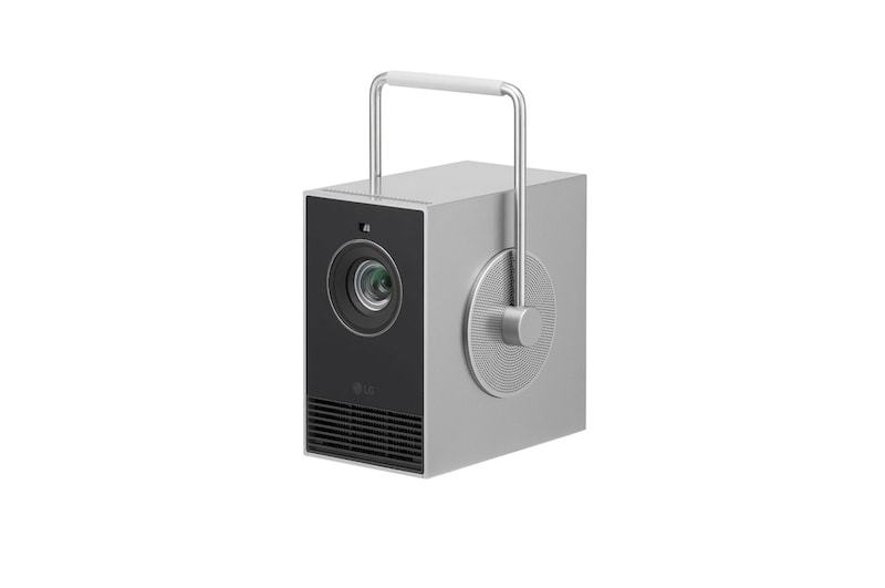 LG CineBeam Q | Mini proyector 4K UHD, HU710PB
