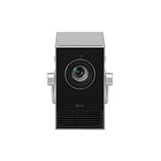 Vista frontal de LG CineBeam Q | Mini proyector 4K UHD HU710PB