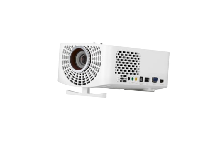 LG Resolución Full HD, 1500 lúmenes, proyección hasta 120 pulgadas. 2xHDMI, USB, Bluetooth, Screen Share y compatible con Office. Ligero y móvil., PF1500G